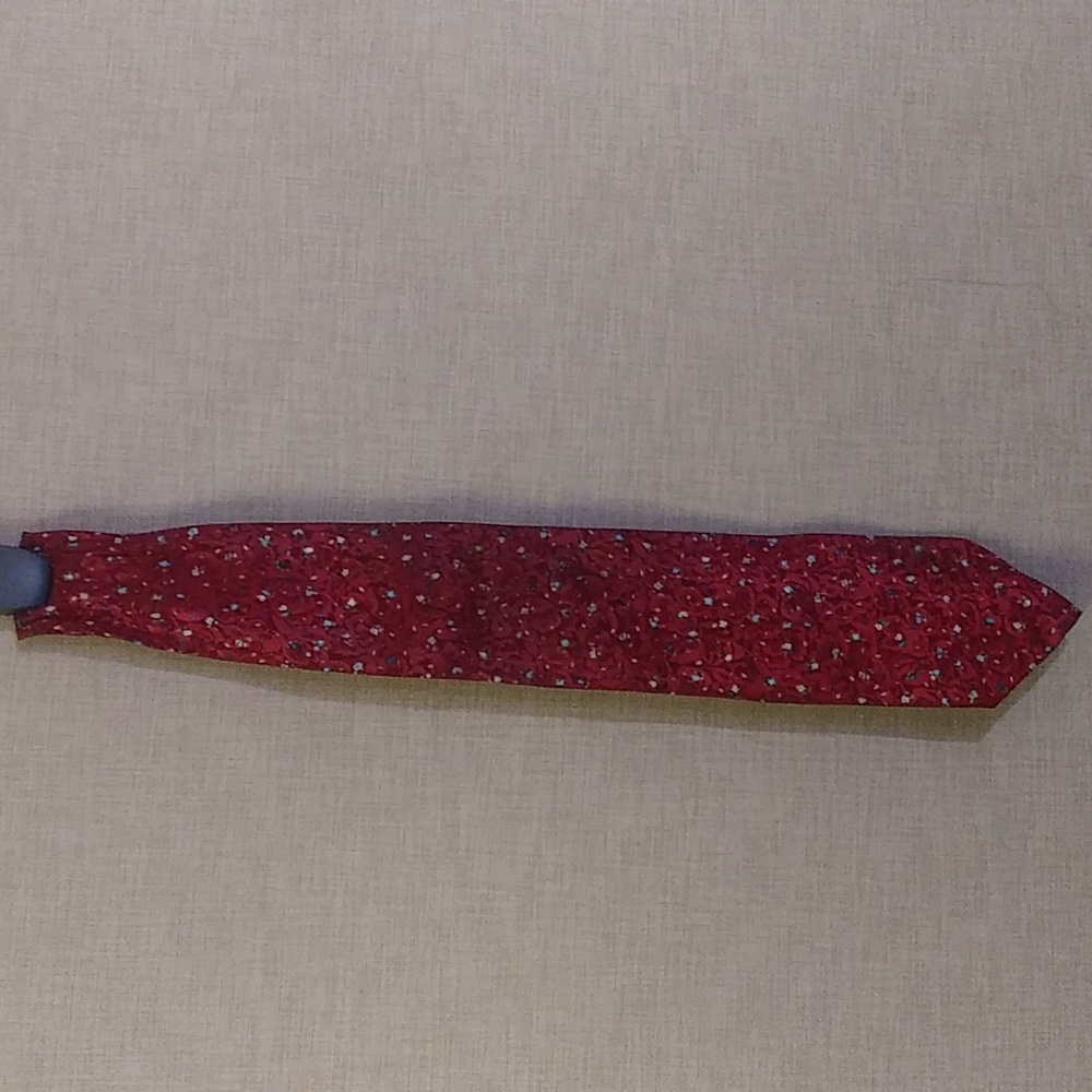 Vintage Christian Dior Monsieur Burgundy tie